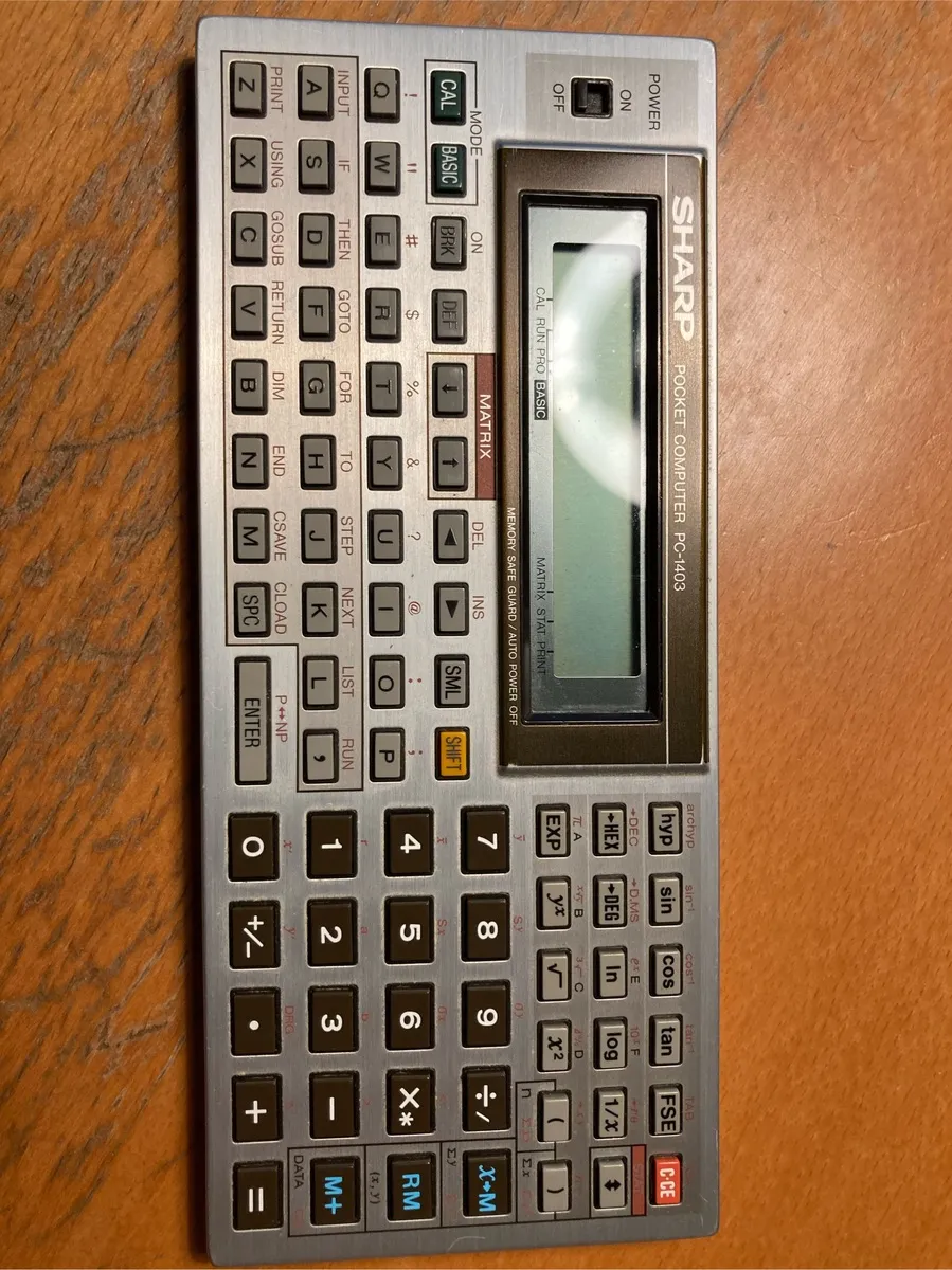 Calculatrice SHARP COMPET CS-1130 Showa Retro limited du JAPON