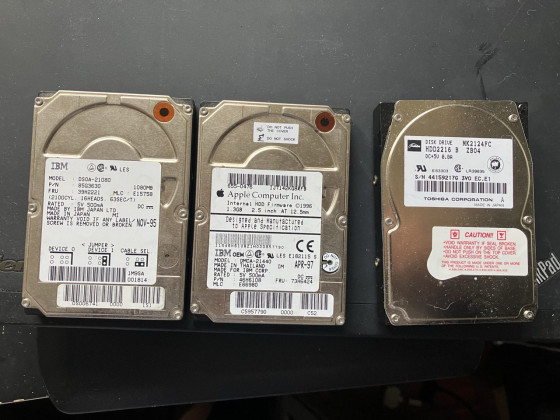 IDE HDDs