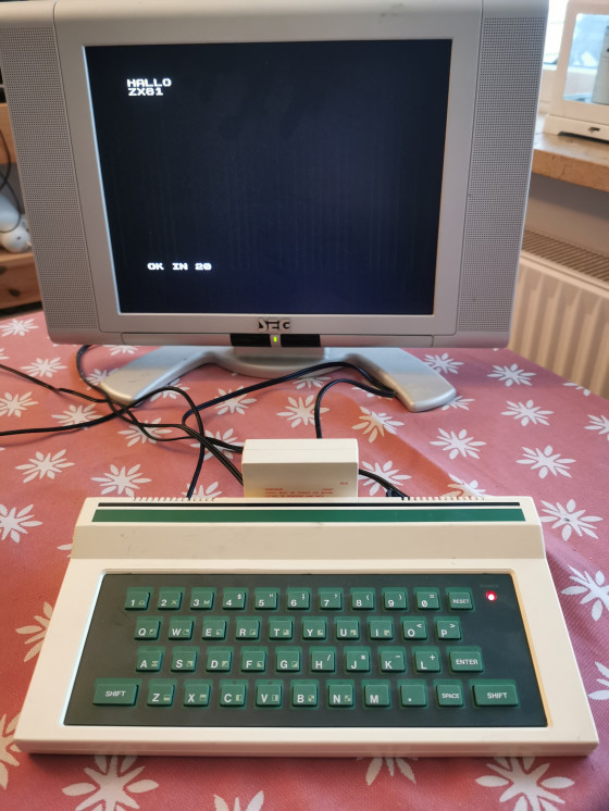 ZX81 clone mit 16k Erweiterung