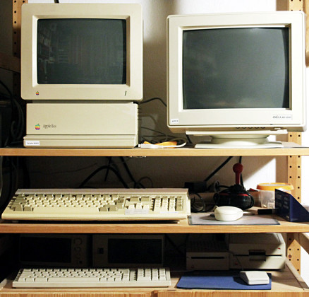 Apple IIGS und Commodore Amiga A1200