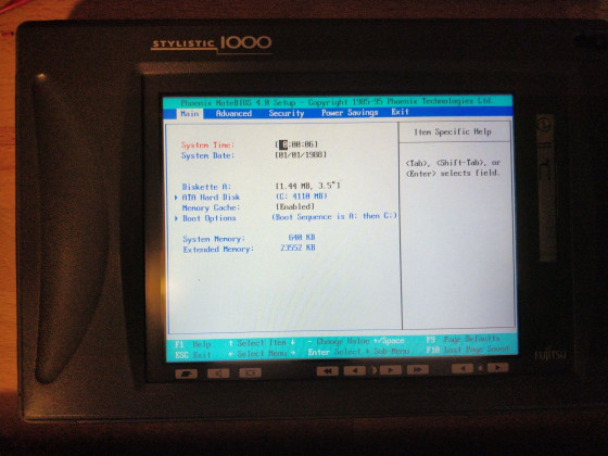 Fujitsu Stylistic 1000 - Tablet