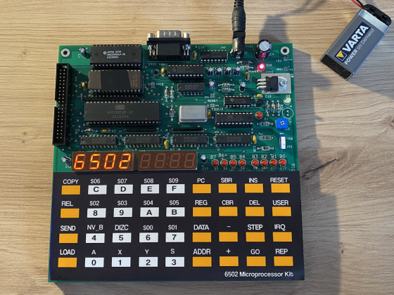 6502 Microprocessor KIT