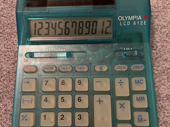 Olympia LCD 612E