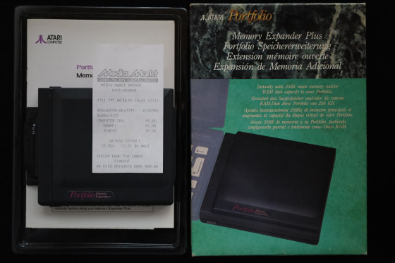 Atari Portfolio Memory Expansion plus