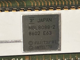 Fujitsu 8088-2 Goldcap 8 MHz