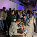 Besucher im Oldenburger Computer-Museum