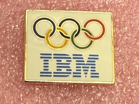 IBM Pin Olympische Riinge