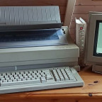 Olivetti ETV 2700 - Version mit nur einem Diskettenlaufwerk