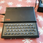 ZX81 mit Gummitastatur