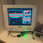 Popcorn auf dem Micro8088 mit CGA